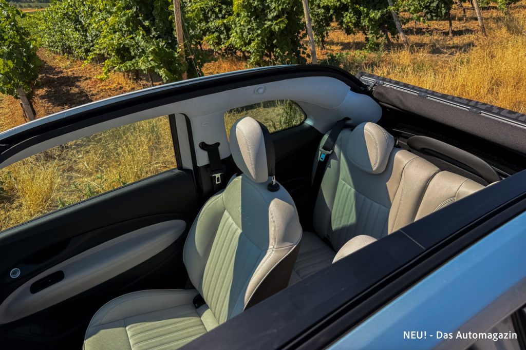Fiat 500 Elektro Cabrio Fond