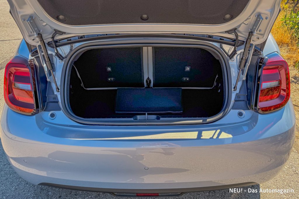 Fiat 500 Elektro Cabrio Kofferraum