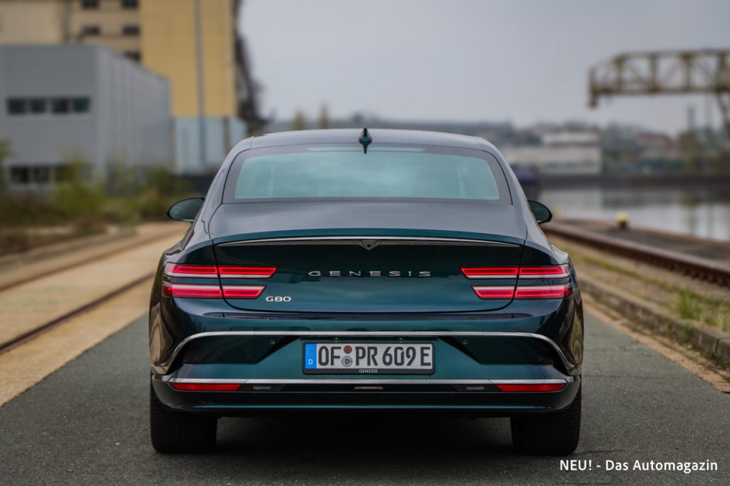 Genesis Electrified G80 Heck