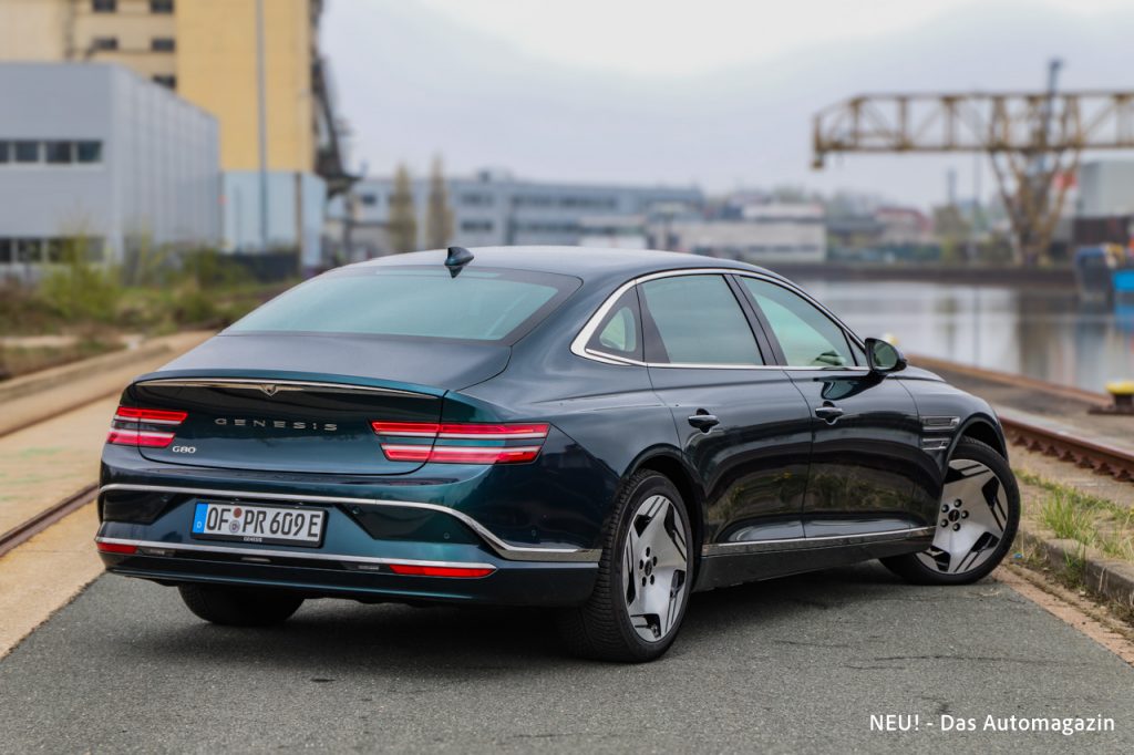 Genesis Electrified G80 rear