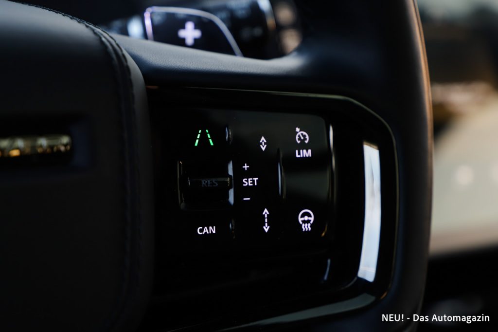 Range Rover Sport SV Lenkradtasten