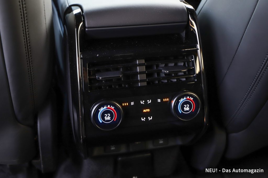 Range Rover Sport SV 4-Zonen-Klimaautomatik