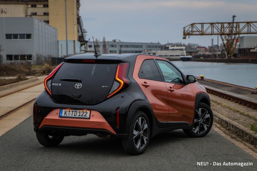 Toyota Aygo X Hybrid rear