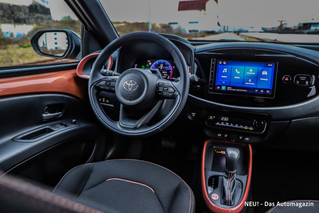 Toyota Aygo X Hybrid Innenraum