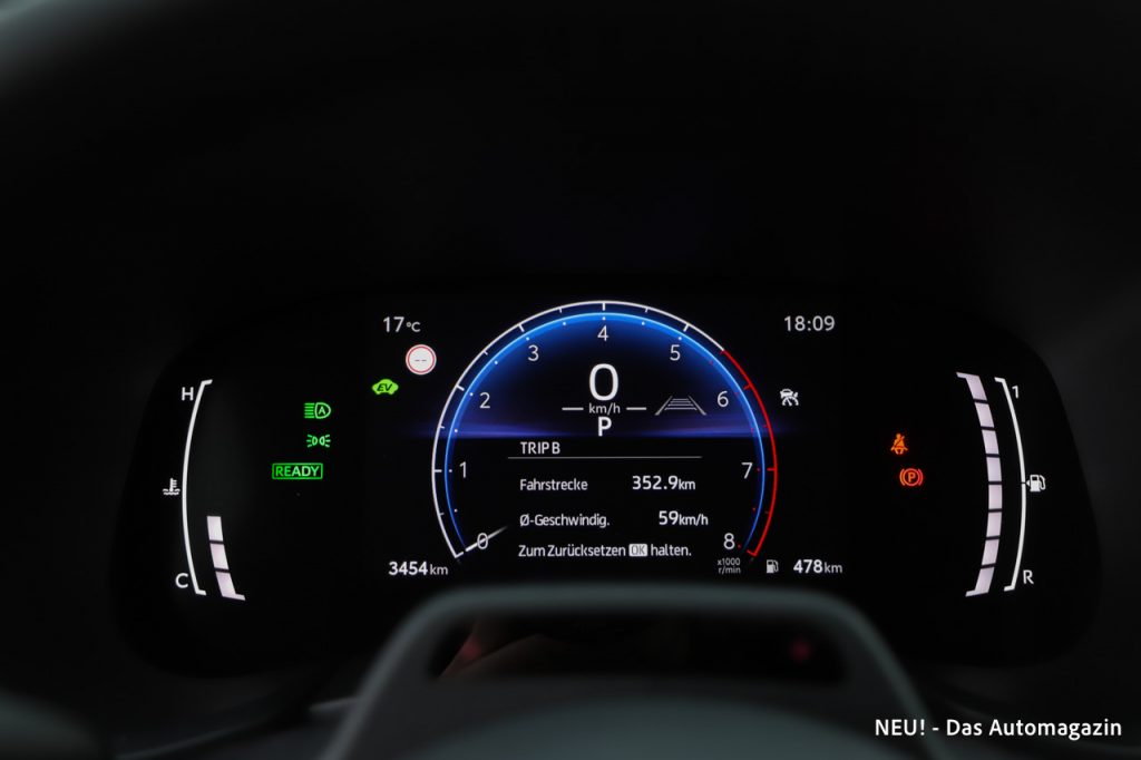 Toyota Aygo X Hybrid Cockpit