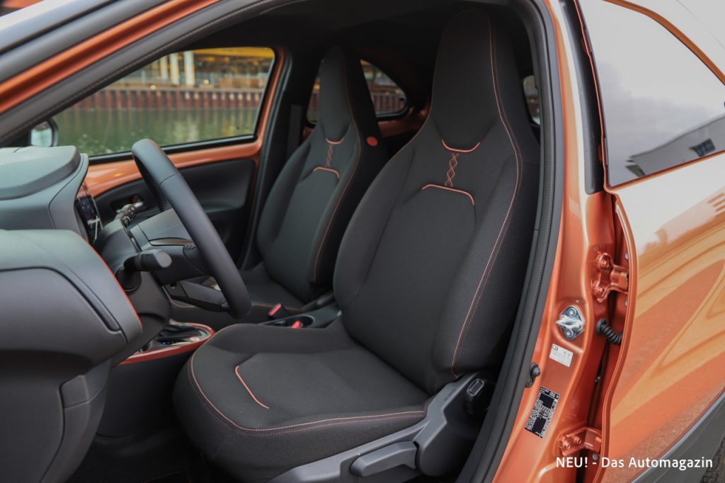 Toyota Aygo X Hybrid Sitz vorne