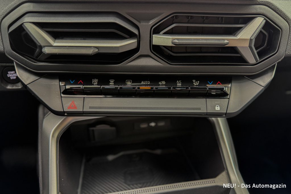 Dacia Bigster 4x4 Klimabedienung