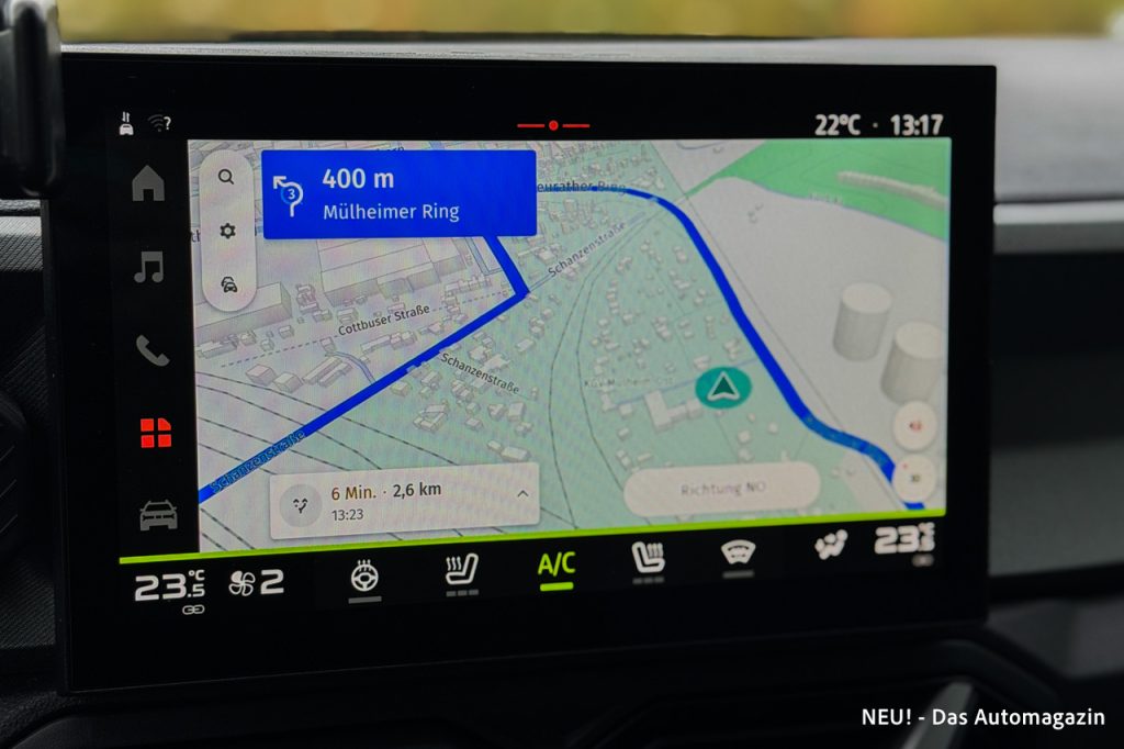 Dacia Bigster 4x4 Infotainment