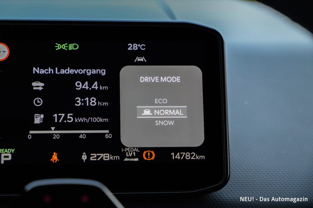 Kia PV5 Passenger Fahrmodi