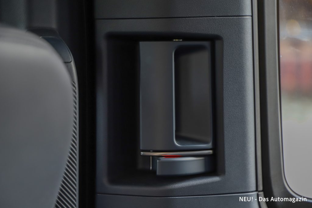Kia PV5 Passenger manuelle Türöffnung hinten