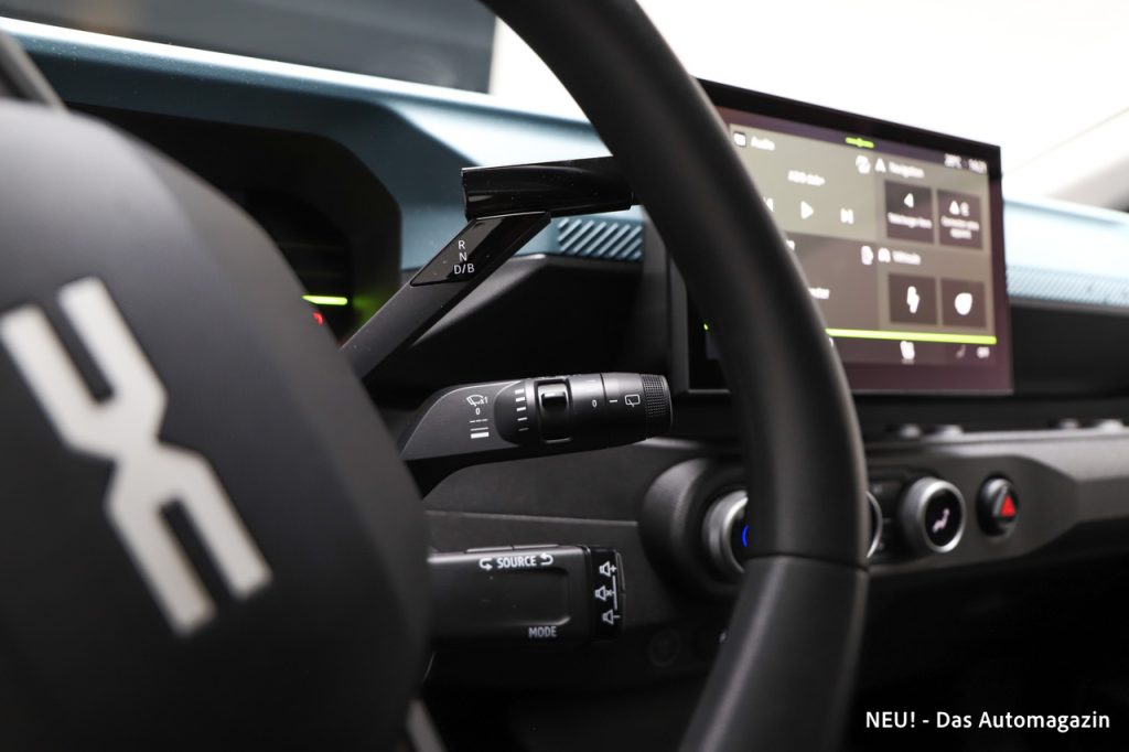 Neuer Dacia Spring Hebel Lenkrad