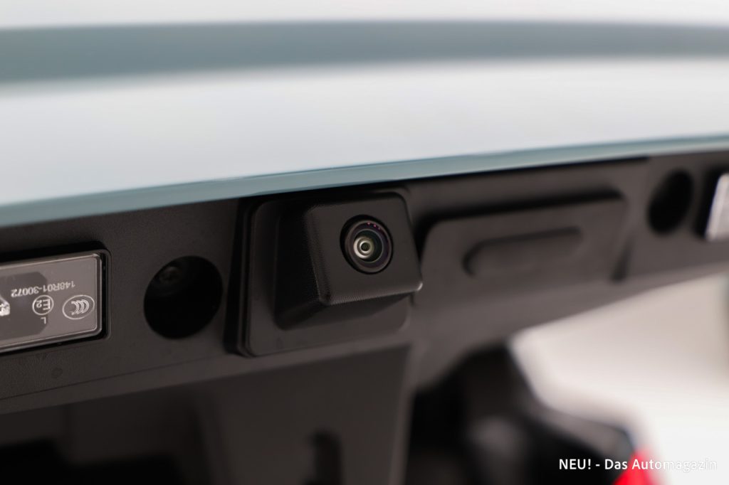 Neuer Dacia Spring Rückfahrkamera