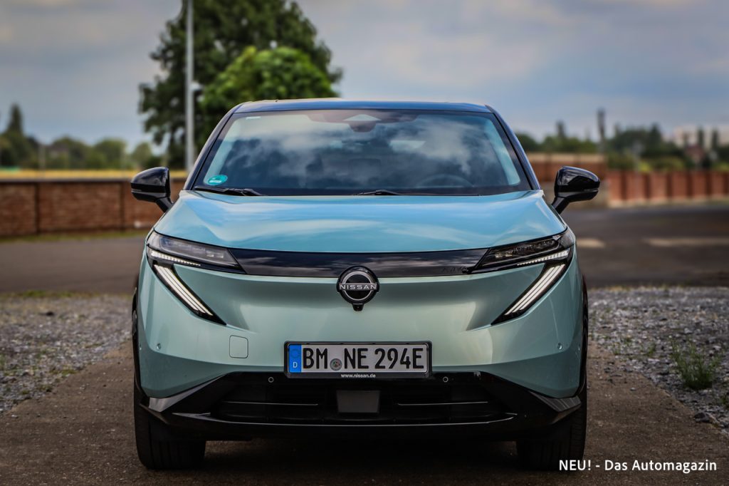 Nissan Ariya Facelift Front