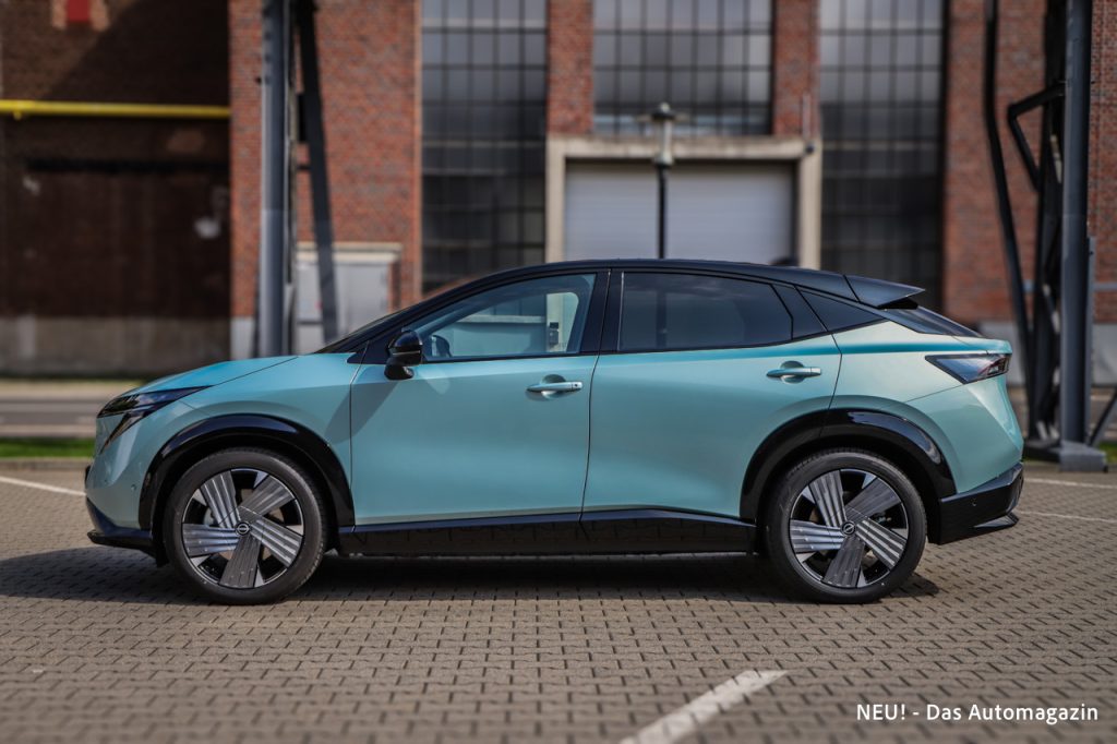 Nissan Ariya Facelift Seite
