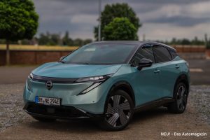 Nissan Ariya Facelift Test – Überarbeitung mit Feinschliff