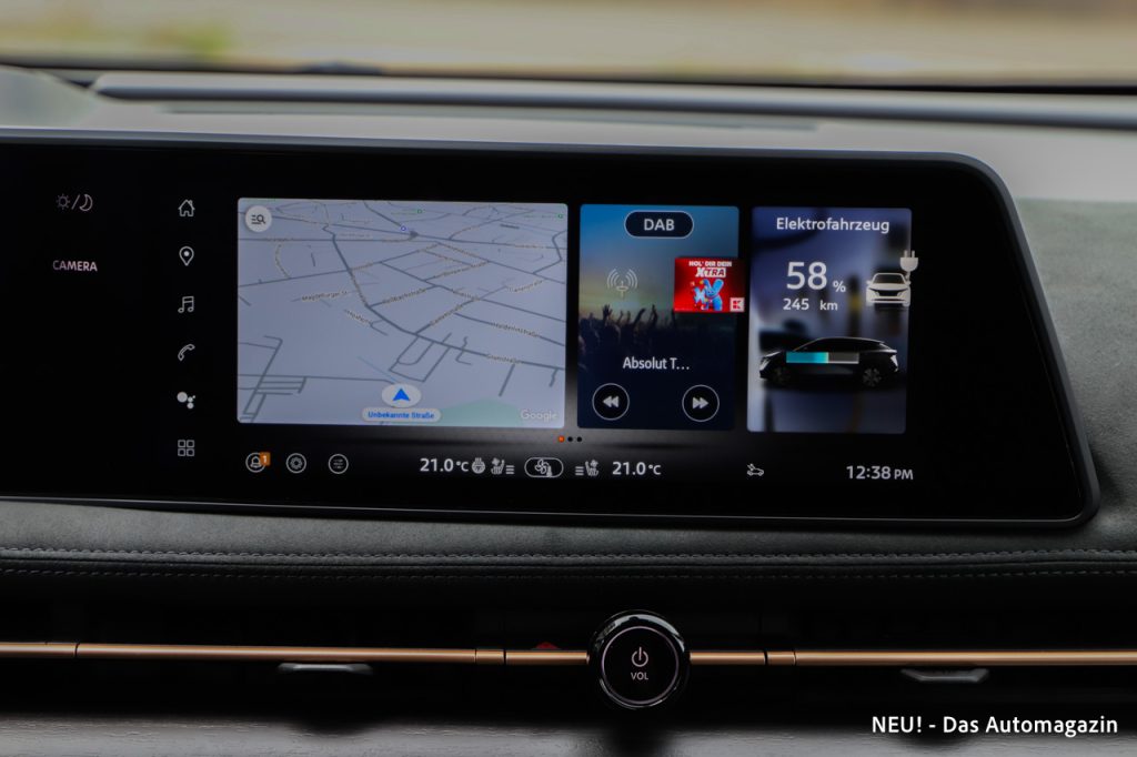 Nissan Ariya Facelift Infotainment