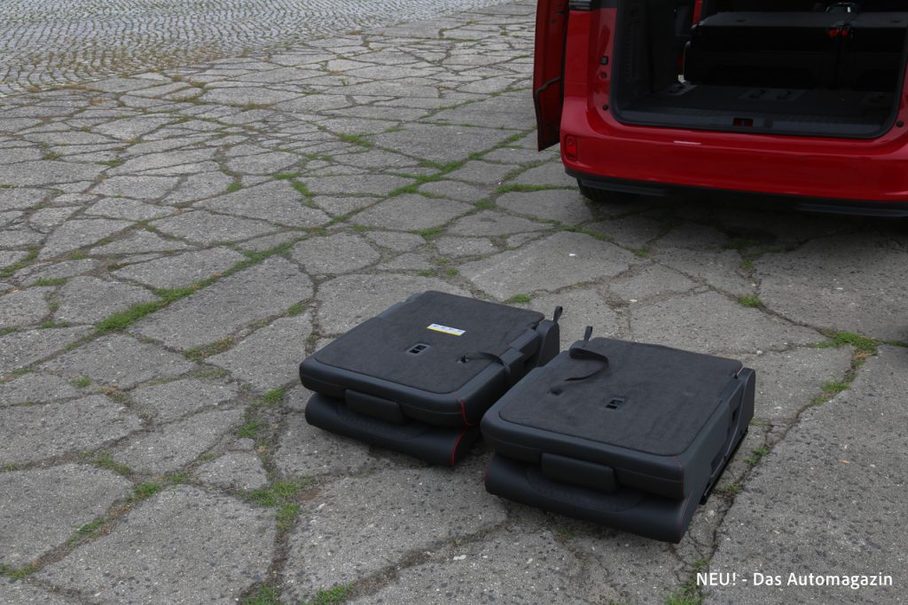 VW ID.Buzz GTX Sitze herausgenommen