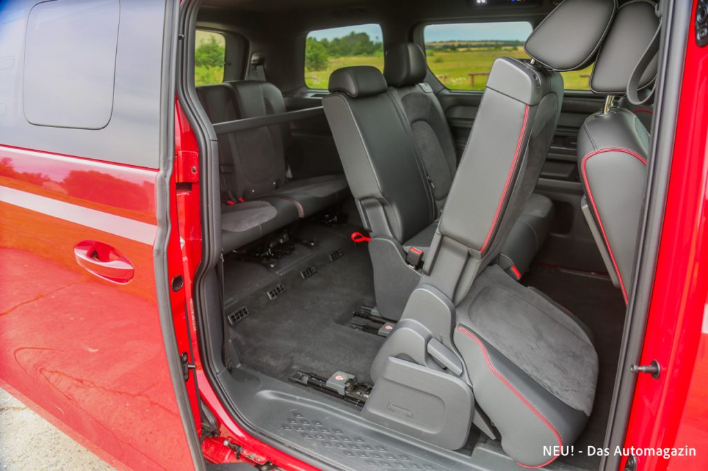VW ID.Buzz GTX Einstieg dritte Sitzreihe