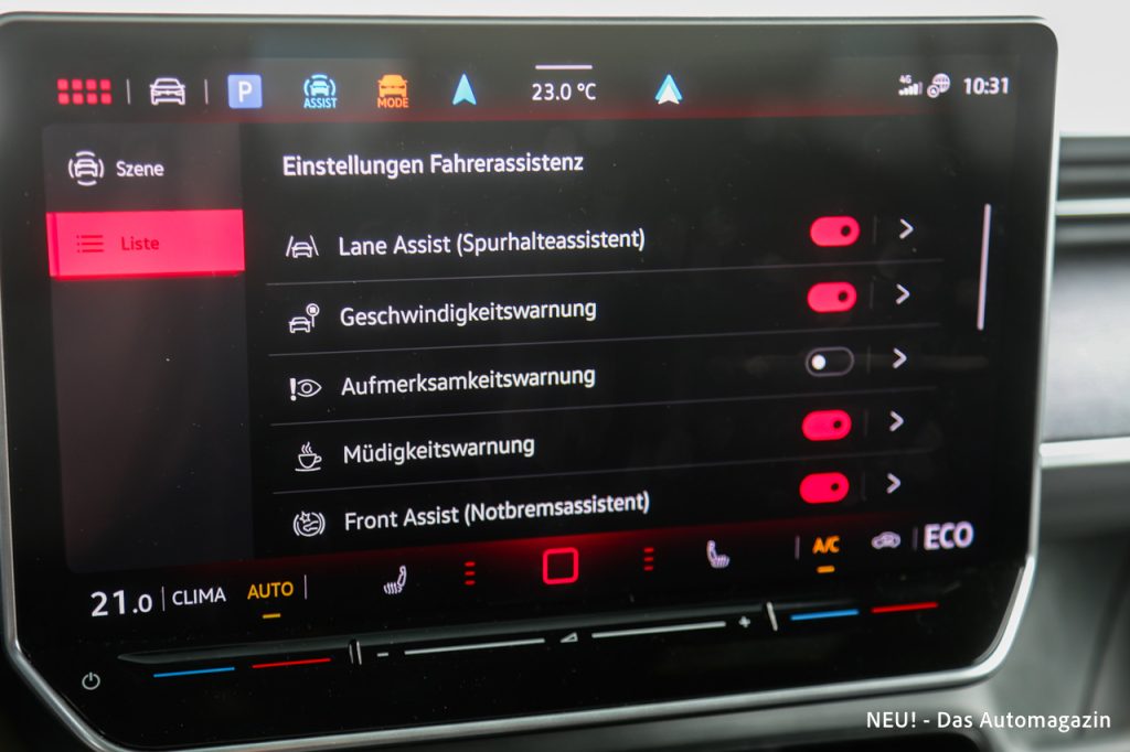 VW ID.Buzz GTX Assistenzsysteme