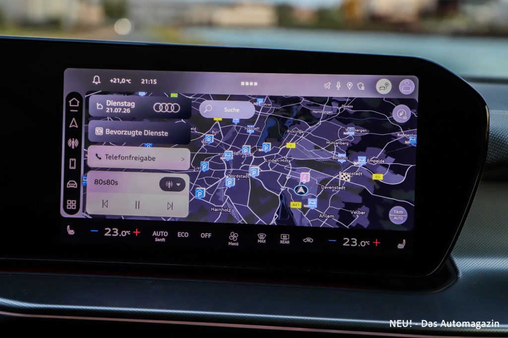 Audi Q3 TDI Infotainment