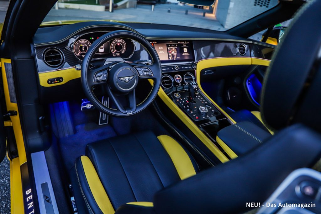 Bentley Continental GTC S Interieur