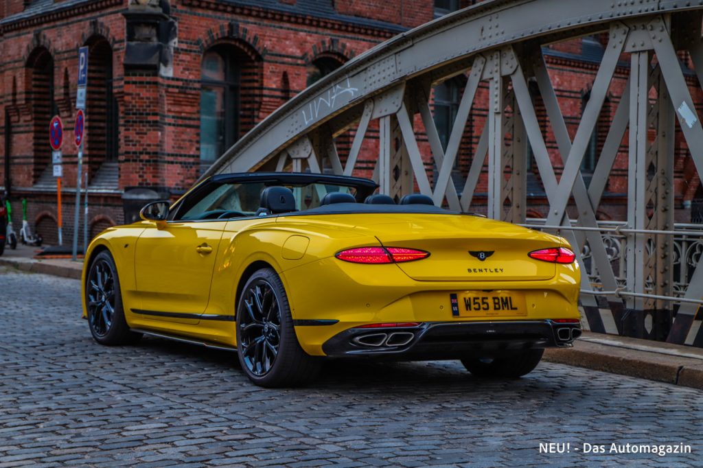 Bentley Continental GTC S rear