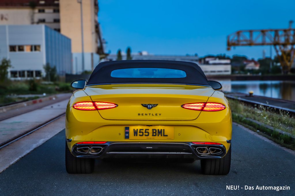 Bentley Continental GTC S Heck