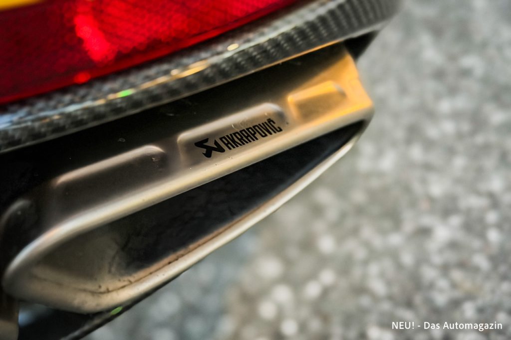 Bentley Continental GTC S Akrapovic Abgasanlage