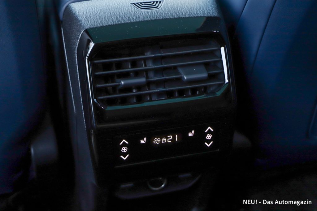 DS No.7 E-Tense dritte Klimazone