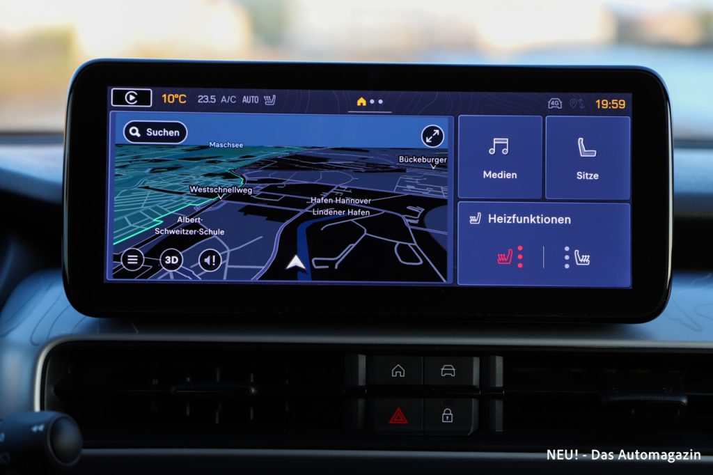 Jeep Avenger 4xe Infotainment