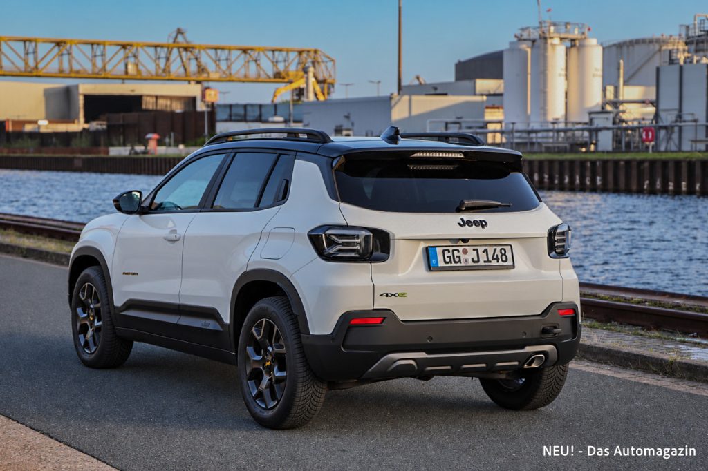 Jeep Avenger 4xe hinten