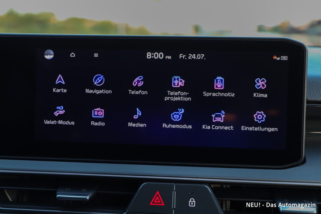 Kia Stonic Facelift Infotainment