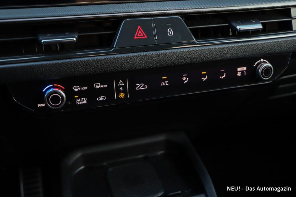 Kia Stonic Facelift Klimabedienung