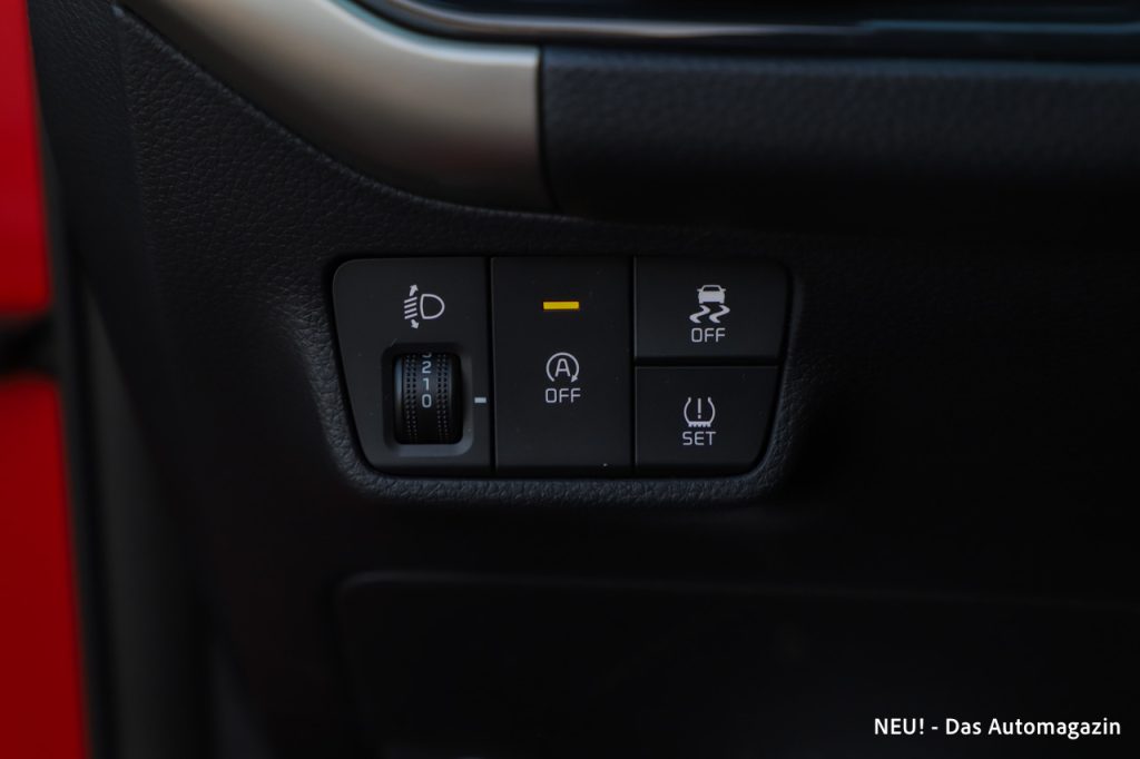 Kia Stonic Facelift Tastenleiste