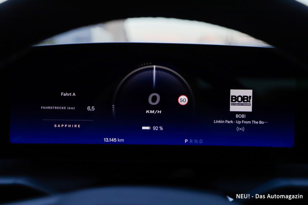 Lucid Air Sapphire Cockpit