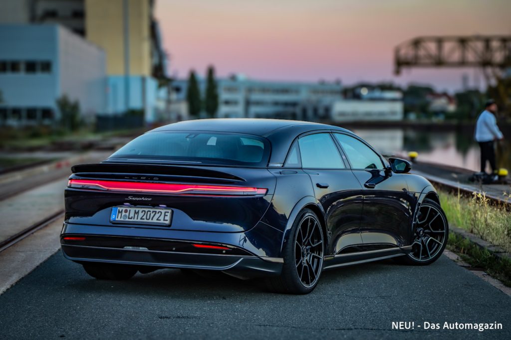 Lucid Air Sapphire rear