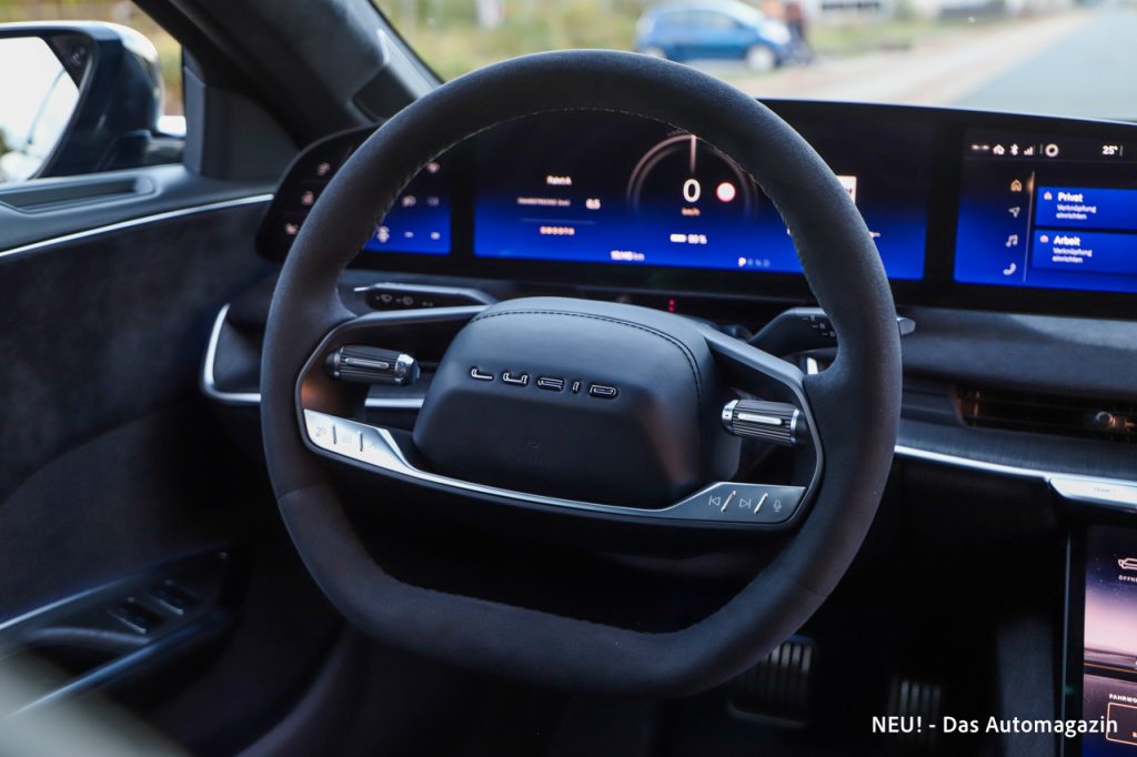 Lucid Air Sapphire Lenkrad