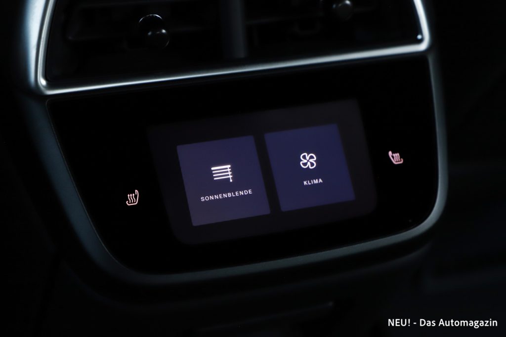 Lucid Air Sapphire Fondbedienung