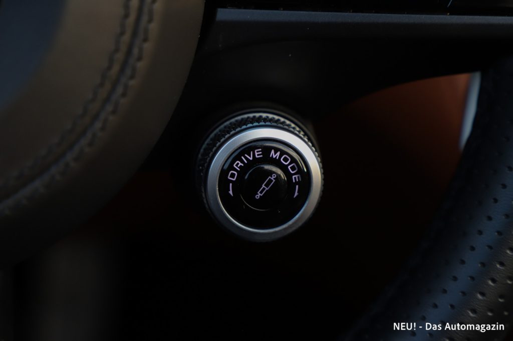 Maserati GranCabrio Folgore Fahrmodusschalter