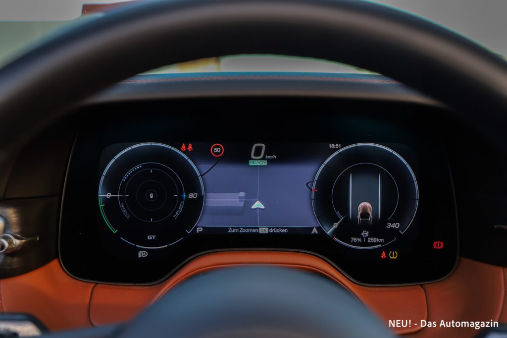 Maserati GranCabrio Folgore Cockpit