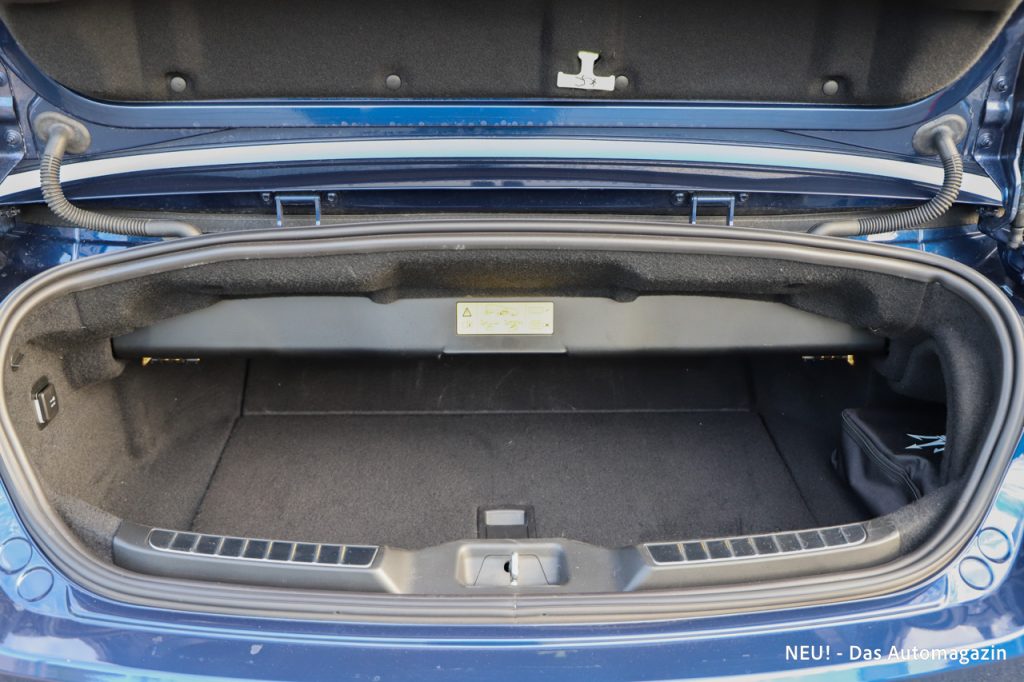 Maserati GranCabrio Folgore Kofferraum