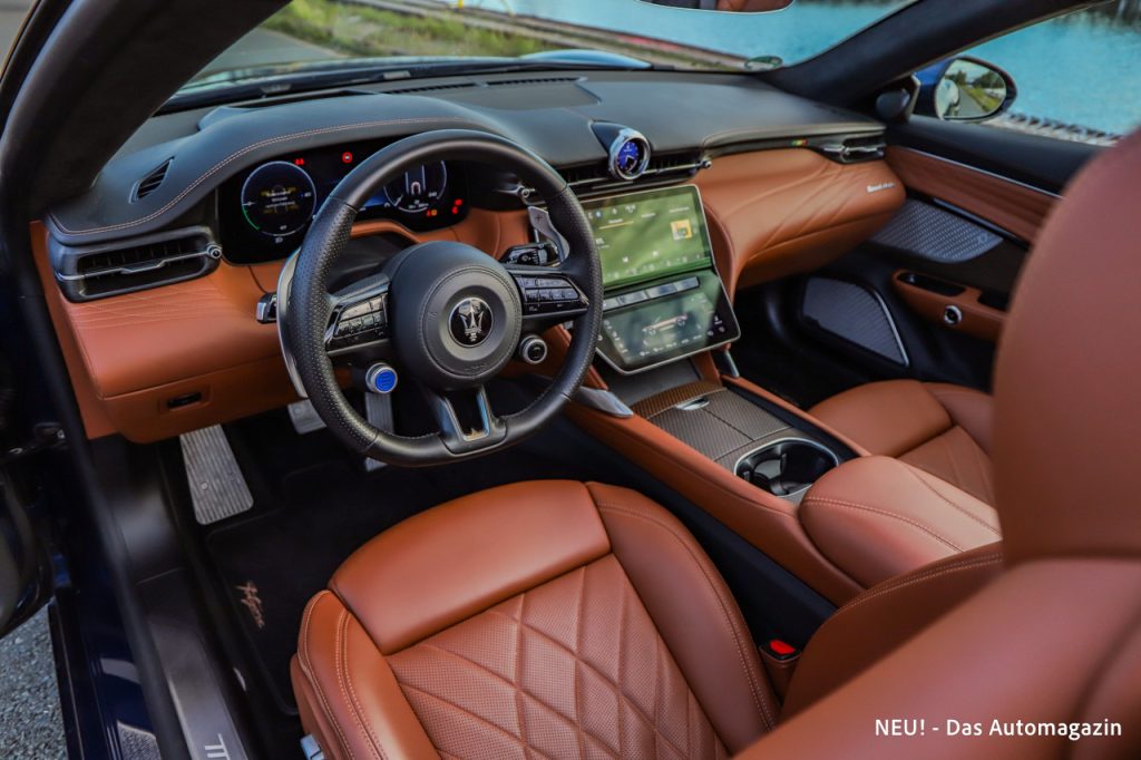 Maserati GranCabrio Folgore Innenraum