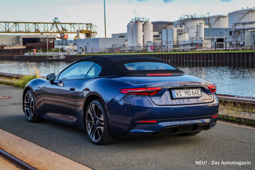 Maserati GranCabrio Folgore rear