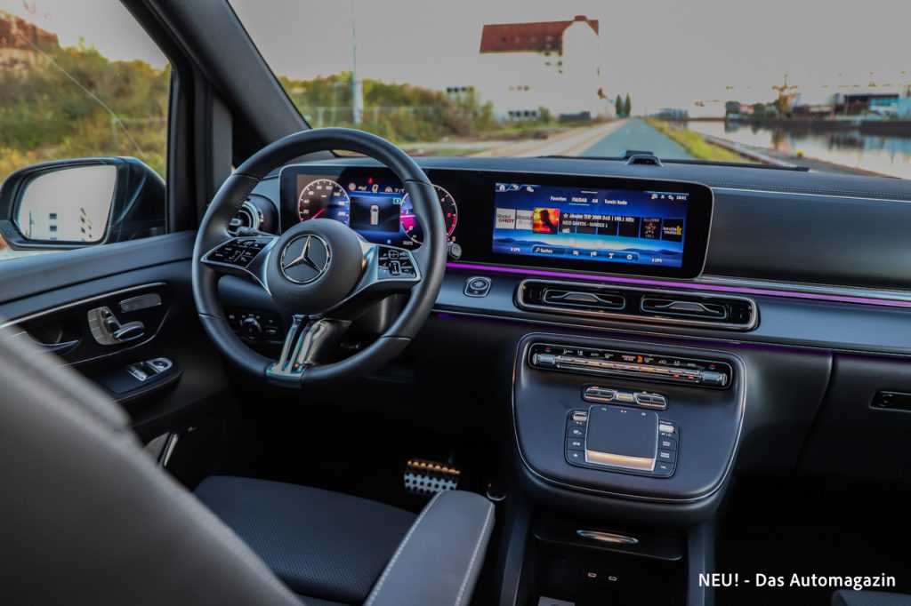 Mercedes-Benz V 300d 4Matic Innenraum