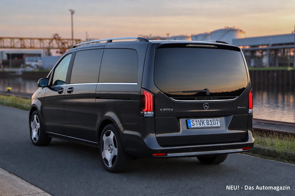 Mercedes-Benz V 300d 4Matic hinten