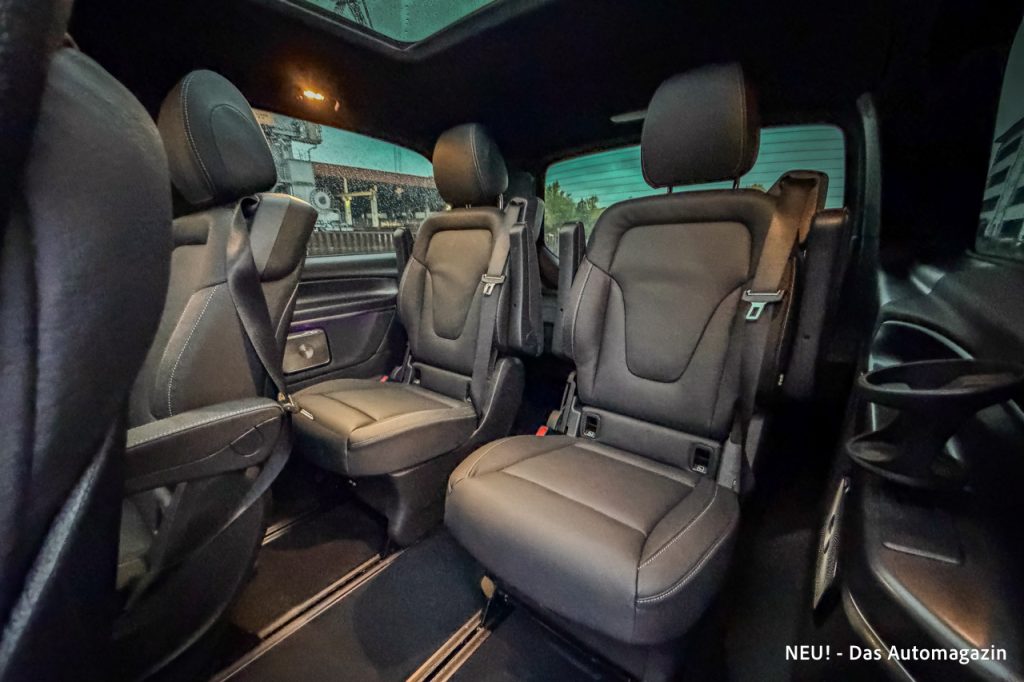 Mercedes-Benz V 300d 4Matic dritte Sitzreihe