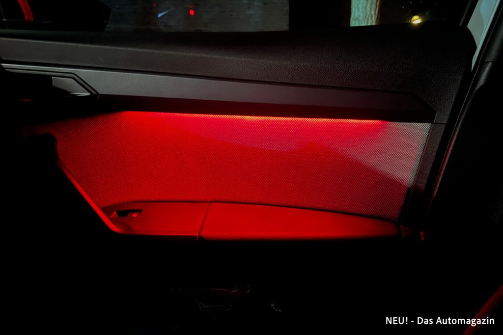 Seat Ibiza Facelift Ambientebeleuchtung Tür
