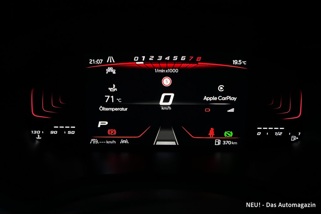 Seat Ibiza Facelift digitales Cockpit