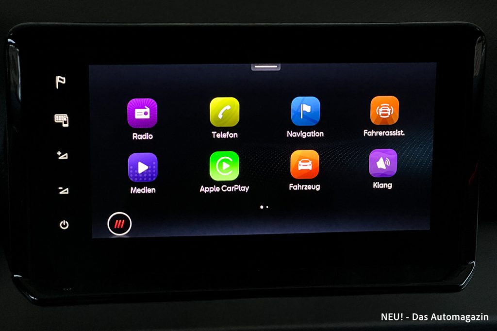 Seat Ibiza Facelift Infotainment
