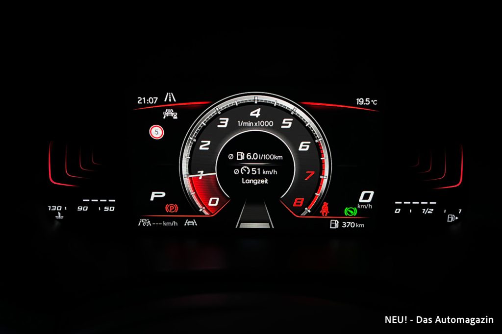 Seat Ibiza Facelift Drehzahlmesser